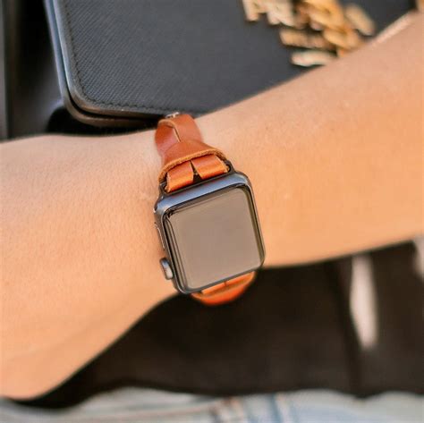 leather watch band for apple watch|leather wristbands for apple watch.